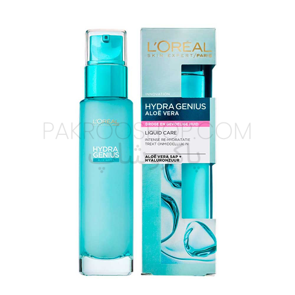 آبرسان هیدرا جنیوس لورال مناسب پوست خشک و حساس Loreal Hydra Genius For Dry & Sensitive Skin