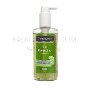 ژل شستشوی پوست چرب نوتروژینا عصاره لیمو Neutrogena Oil Balancing Facial Wash