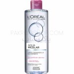 محلول پاک کننده میسلار واتر لورال مناسب پوست نرمال تا خشک Loreal Micellar Water For Normal to Dry Skin