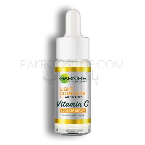 سرم روشن کننده پوست گارنیر حاوی ویتامین سی و نیاسینامید Garnier C Vitamini Parlak Süper Aydınlatıcı Serum 30ml