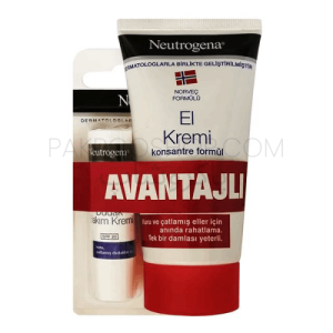 پک کرم مرطوب کننده دست و بالم لب نوتروژینا Neutrogena Hand Cream & Lip Blam Pack