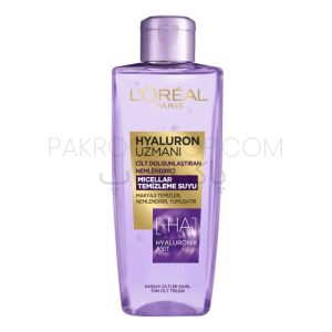 میسلار واتر هیالورونیک اسید لورال Loreal Hyaluronic Micellar Water 200ml
