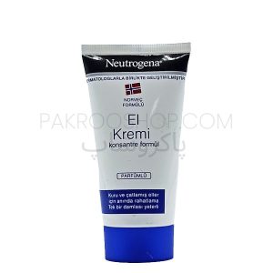 کرم مرطوب کننده دست نوتروژینا مخصوص پوست خشک و زبر Neutrogena El Kremi 75ml