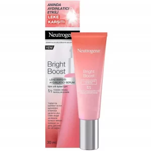 سرم ضد لک و روشن کننده پوست برایت بوست نوتروژینا Neutrogena Bright Boost Illuminating Serum 30ml