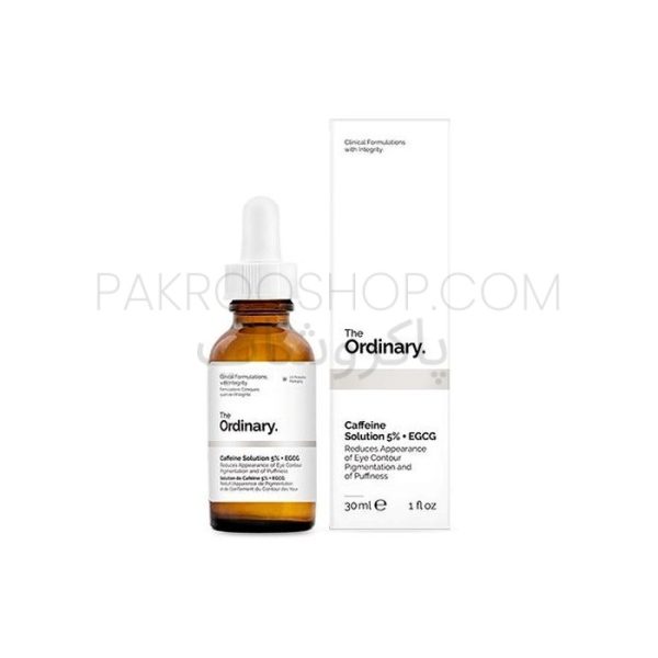 سرم دور چشم ضد تیرگی و پف کافئین اوردینری ‏The Ordinary Caffeine Solution 5+EGCG
