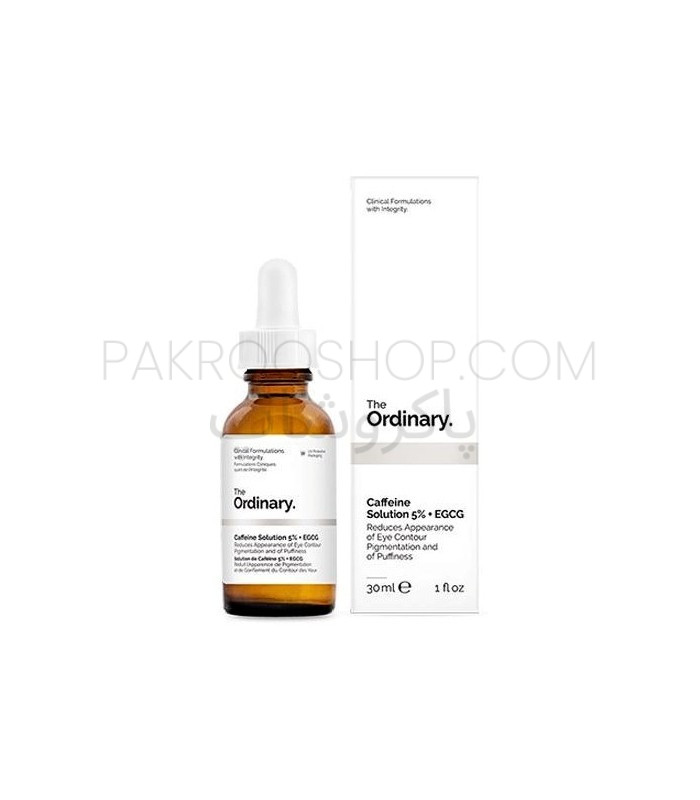 سرم دور چشم ضد تیرگی و پف کافئین اوردینری ‏The Ordinary Caffeine Solution 5+EGCG