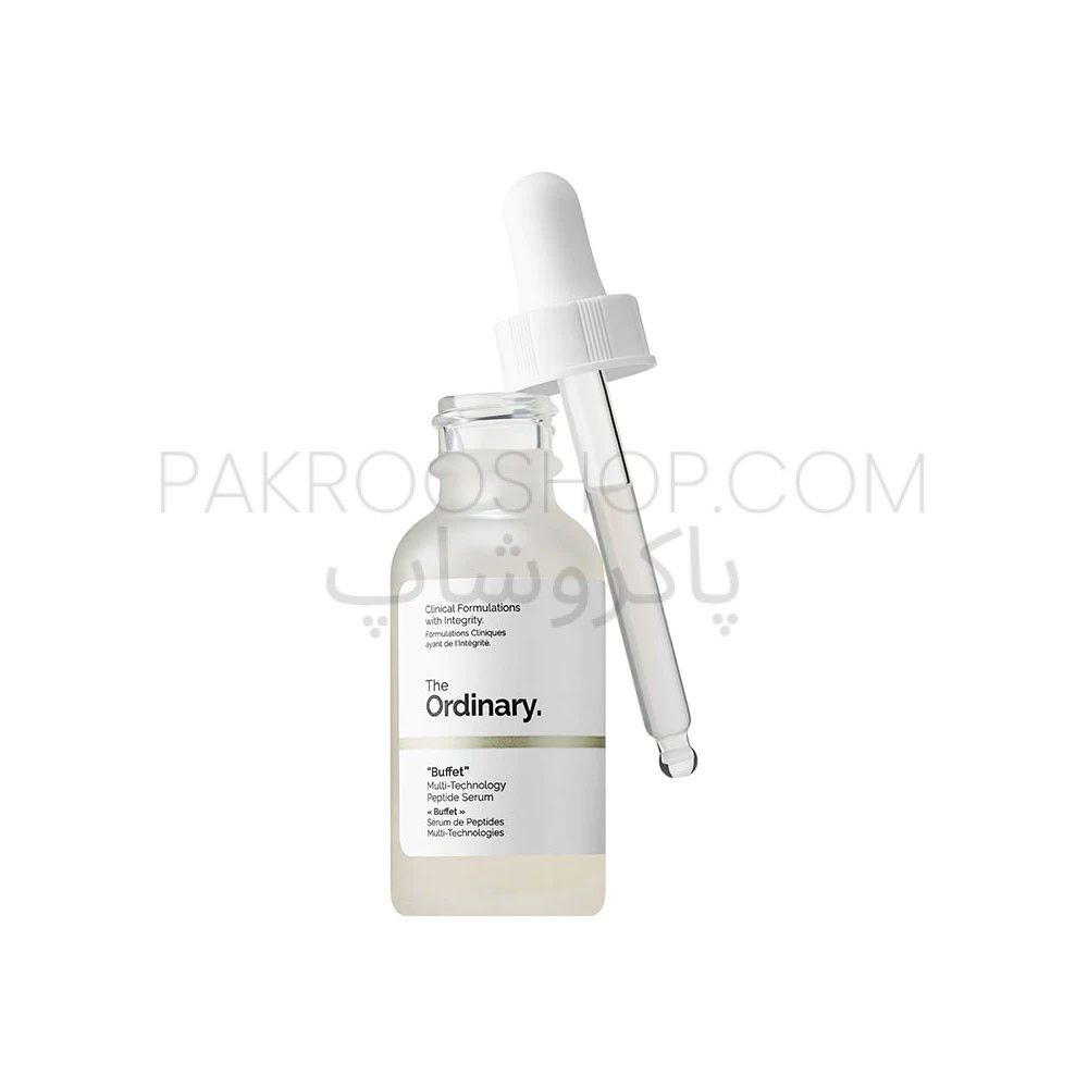 سرم بافت (بافه) اوردینری ضد چروک و جوانساز پوست The Ordinary Buffet Multi Technology Peptide Serum 30ml