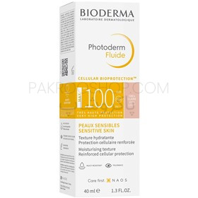 ضد آفتاب فلوئیدی فتودرم بایودرما رنگ روشن Bioderma Fluide Photoderm Light SPF100