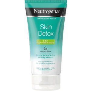 ماسک سم زدا و شوینده صورت نوتروژینا حاوی خاک رس پاکروشاپ