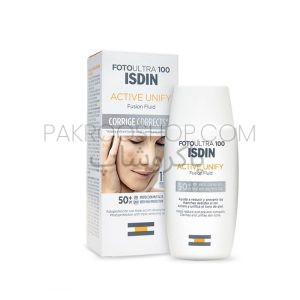 فلوئید ضد آفتاب و ضد لک اکتیو یونیفای ایزدین بی رنگ پاکروشاپ