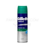 ژل اصلاح مردانه ژیلت Gillette مدل Moisturizing حجم ۲۰۰ میل | مناسب انواع پوست