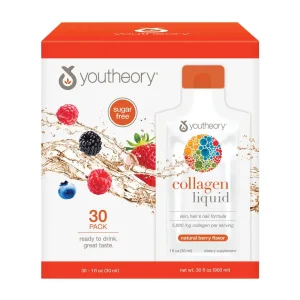 Youtheory Collagen Liquid کلاژن مایع یوتئوری طعم بری