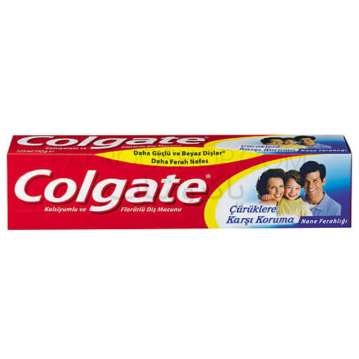 خمیر دندان کلگیت colgate خانواده اصل ترکیه