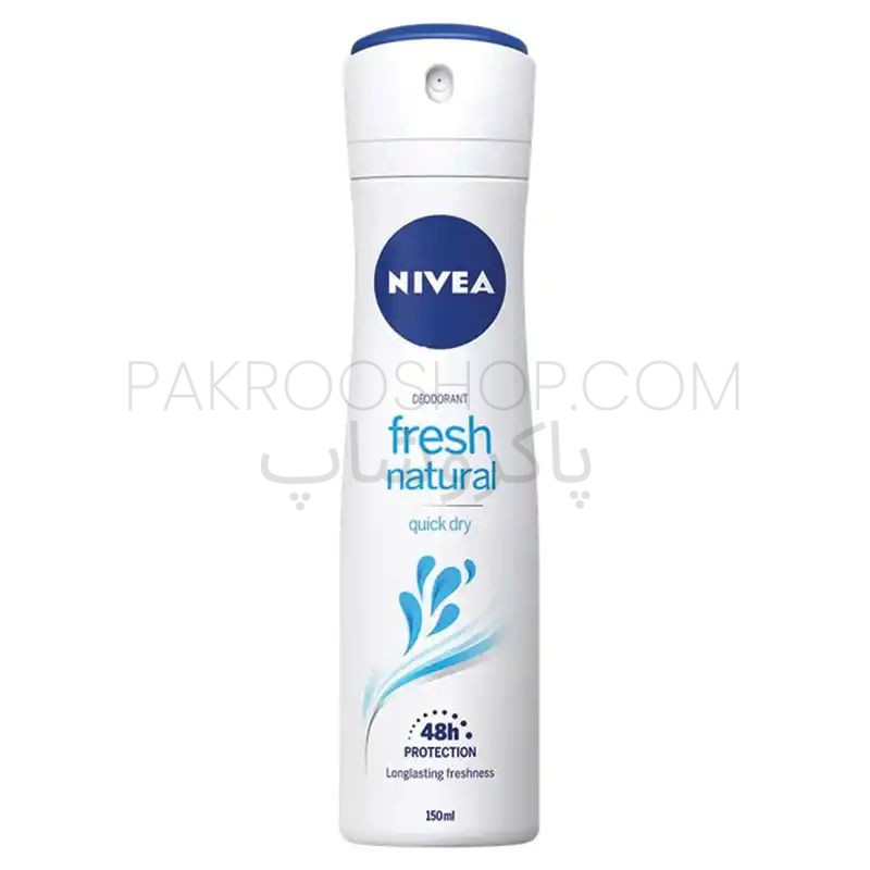 Nivea-Fresh-Natural-Women-Deodorant-Spray اسپری نیوا فرش نچرال