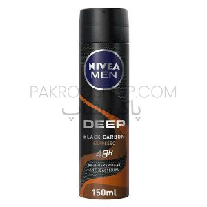 اسپری نیوآ دیپ بلک کربن اسپرسو
