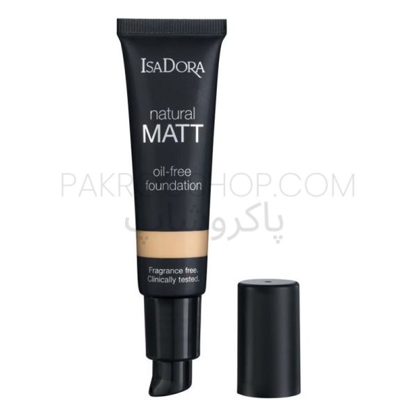 کرم پودر Natural Matt حجم 35میل ایزادورا