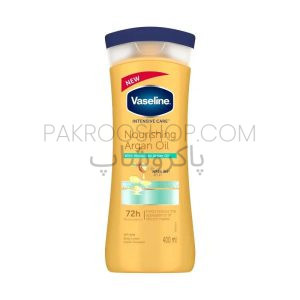 لوسیون بدن وازلین VASELINE مدل NOURISHING ARGAN OIL