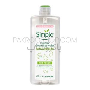 میسلار واتر سبز سیمپل برای پوست های حساس