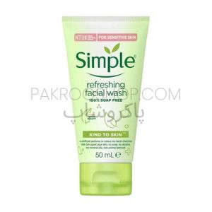 ژل شستشوی صورت سیمپل تازه کننده