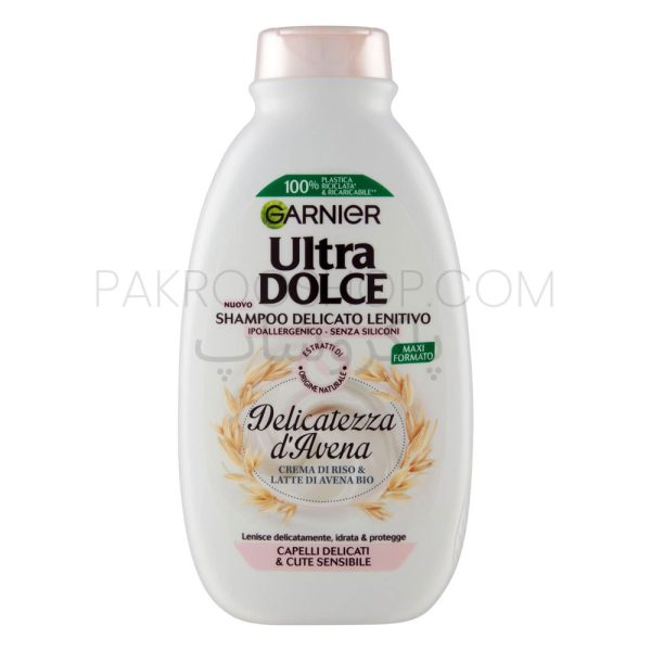 شامپو مو Ultra Dolce حاوی عصاره جو دوسر گارنیر